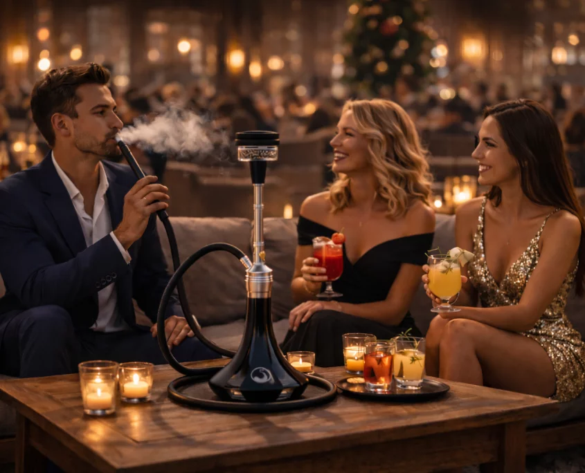 iTips solution for lounges with premium shisha service workflow